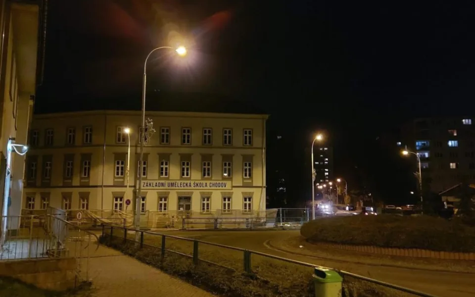 V Chodově na Sokolovsku začala rozsáhlá modernizace veřejného osvětlení