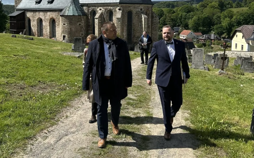 Pietní akce v Horním Slavkově připomněla oběti komunistických pracovních táborů.