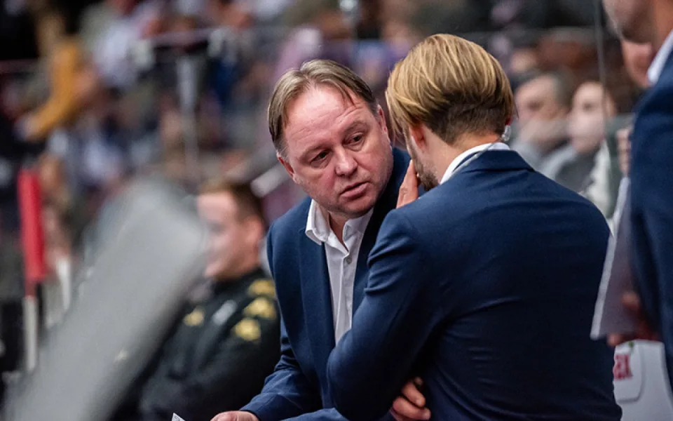 Hlavní trenér Pavel Patera. Foto: Se souhlasem HC Energie Karlovy Vary