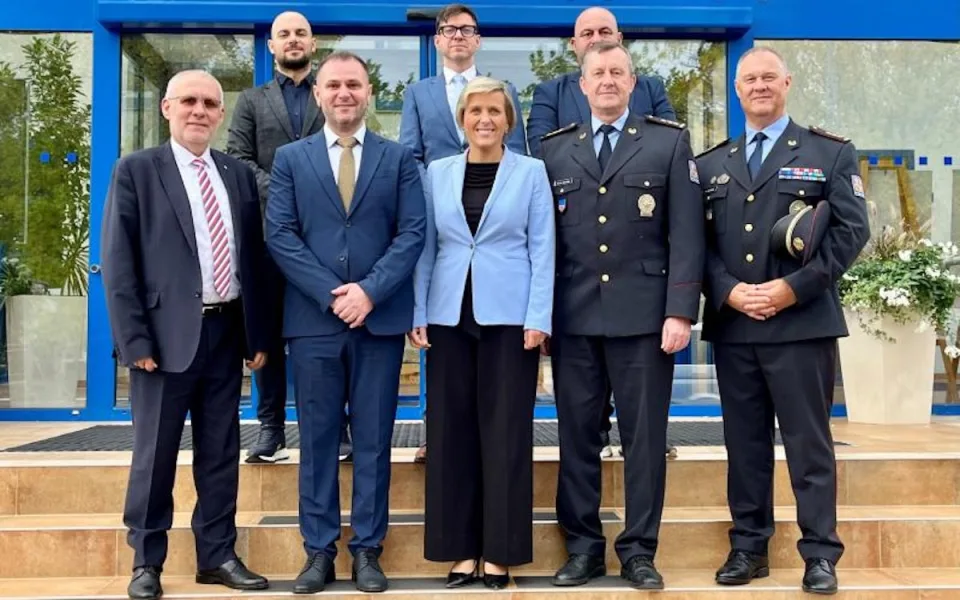 Albánská policejní delegace navštívila Karlovarský kraj.