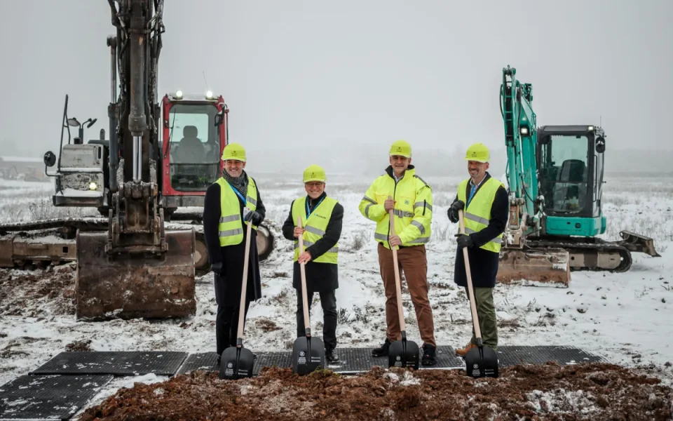 V Ostrově začala stavba poslední haly v parku Ostrov North pro ZF Aftermarket. Foto: Se svolením Panattoni