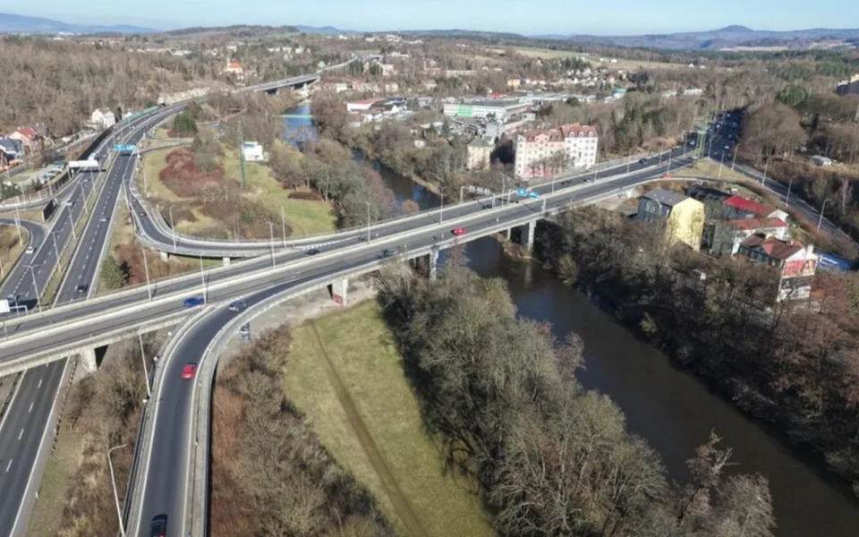 V Karlových Varech uzavřou část Pražského mostu, další opravy ve městě počkají. Foto: Ředitelství silnic a dálnic