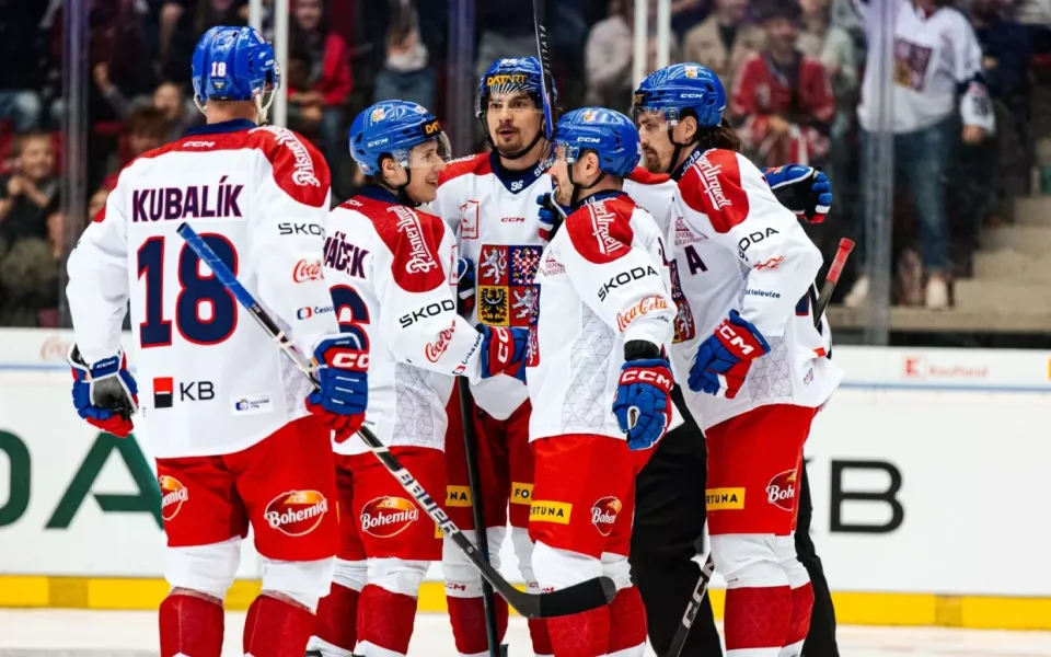 Hokejisté porazili Německo i podruhé, výhru 4:1 vychytal debutant Brízgala. Foto: Český hokej