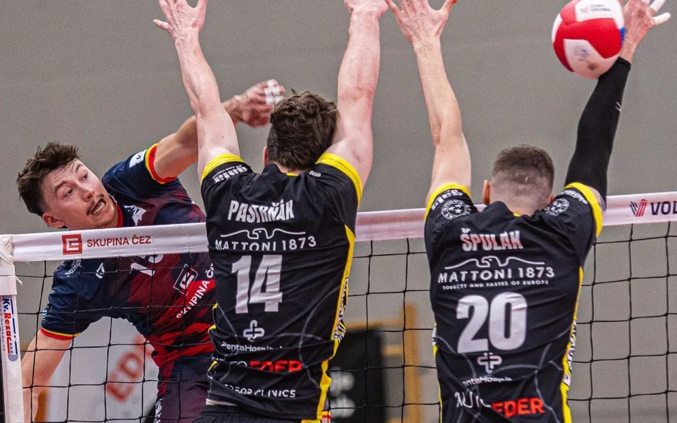 Volejbalisté Karlovarska mají čtvrtý titul, v pátém finále porazili Lvy 3:0