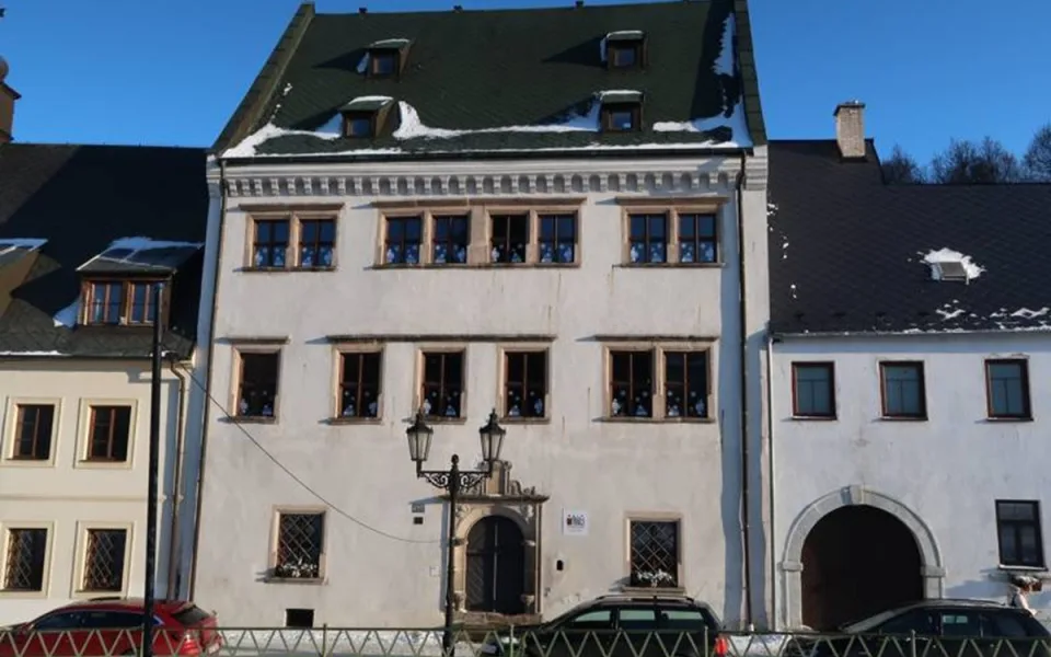 Horní Slavkov na Sokolovsku chce letos dokončit hlavní úpravy historického domu. Foto: Památkový katalog