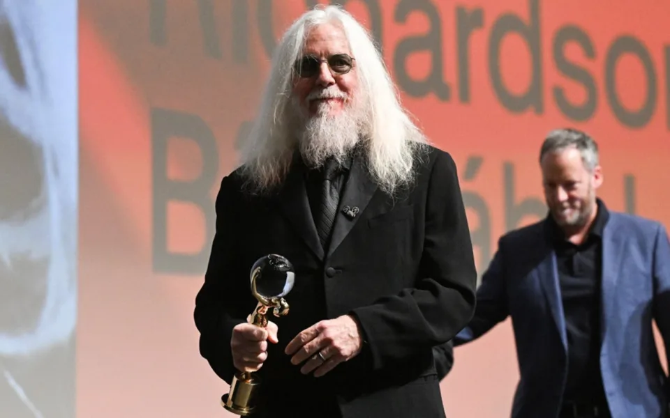 Kameraman Robert Richardson převzal na karlovarském festivalu Křišťálový glóbus