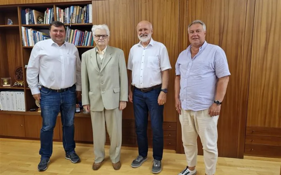 Viceprezident TJ Lokomotivy Vojtěch Kubaň oslavil pětasedmdesáté narozeniny